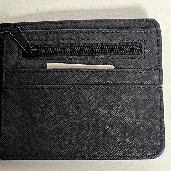 Naruto Kakashi Hatake Faux Leather Wallet Blue Anime New - Picture 4 of 8